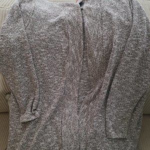 Lane Bryant Metallic Lightweight Open Front Cardigan